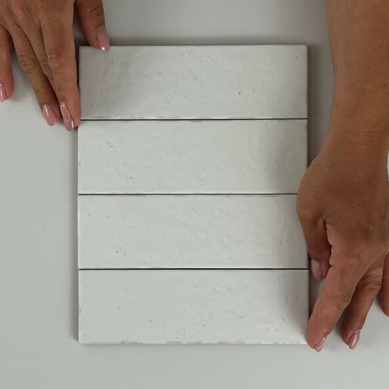Equipe Ceramicas Kalma White mat 6x18.6cm
